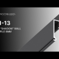 2 01-13 SHADOW PROFILE 8MM 01-13 SCHATTEN PROFIL 8MM (WAND)