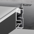 05-8 «MULTISNAP» PRO PROFIL FÜR DIE MONTAGE VON ZWEISTUFIGEN DECKEN MIT DIFFUSOR 12 MM