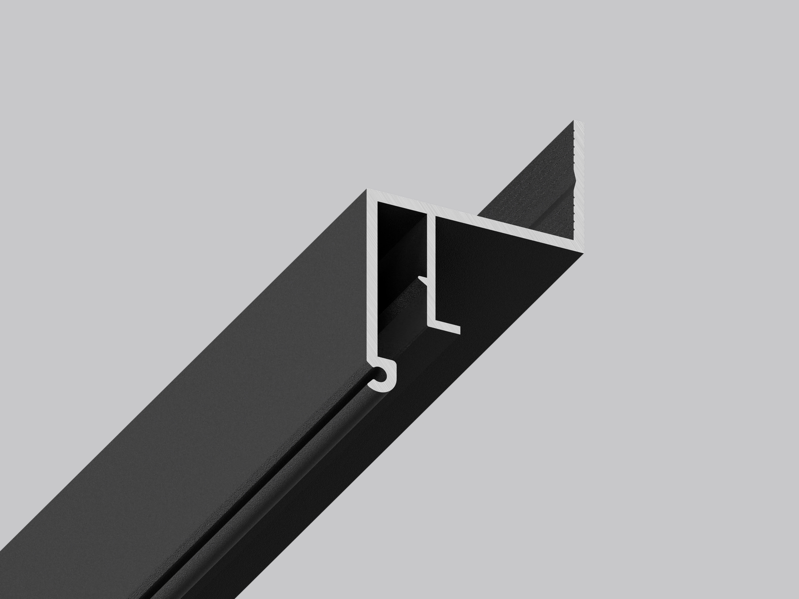 06-6 PRO PROFIL FÜR DIE MONTAGE VON SCHWEBENDEN DECKEN (WAND)