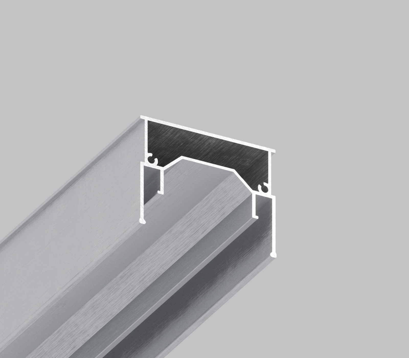 06-8 PROFIL «LICHTLINIE» MIT DIFFUSOR 47 MM