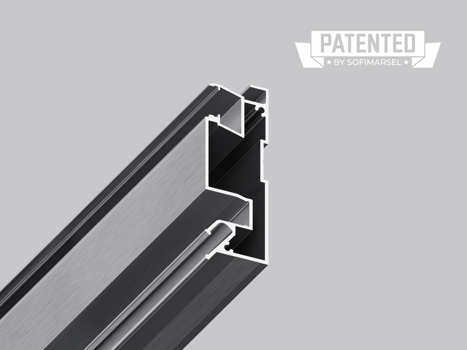 05-8 «MULTISNAP» PRO PROFIL FÜR DIE MONTAGE VON ZWEISTUFIGEN DECKEN MIT DIFFUSOR 12 MM