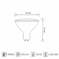 B01-11 GU10 LEUCHTMITTEL LED