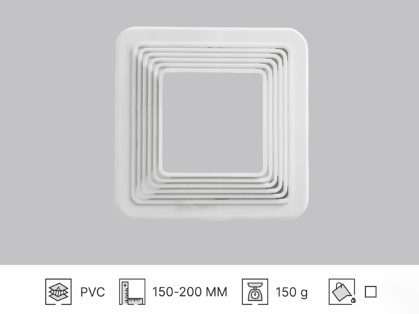 UNTERKONSTRUKTION FÜR EINBAUSTRAHLER UNIVERSAL D50-100 / D55-105 / D60-120