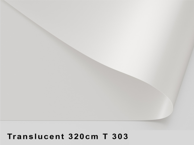 46 TRANSLUCENT SATIN T-303 320 CM