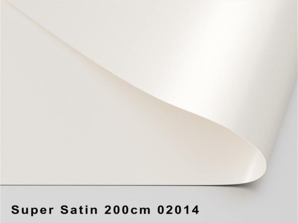 63 SUPER SATIN WHITE 200 CM