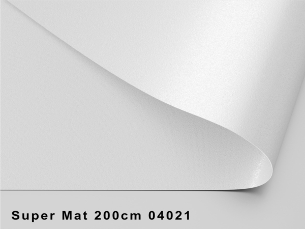 64 SUPER MAT WHITE 200 CM