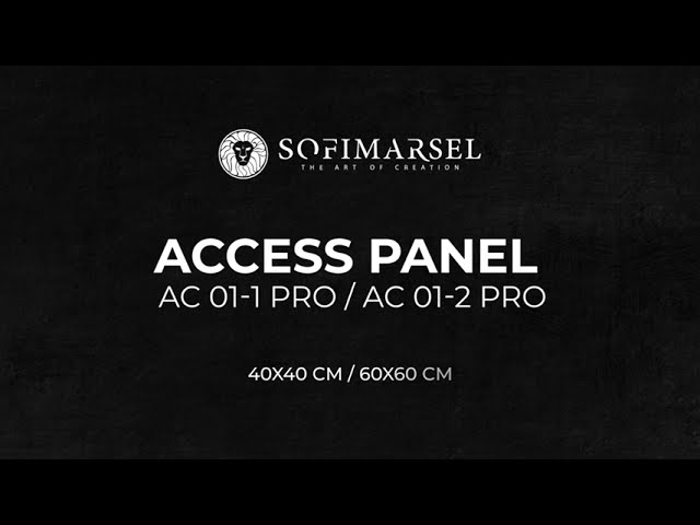 64 AC01-1 AC01-2 PRO ACCESS PANEL SOFIMARSEL REVISIONSKLAPPE SOFIMARSEL