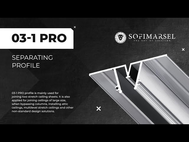 7 03-1 PRO SEPARATING PROFILE 03-1 PRO TRENNPROFIL