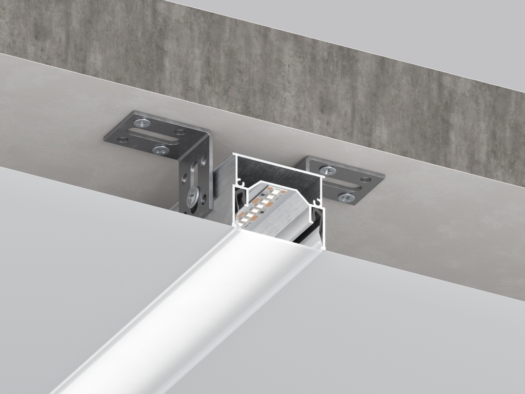 06-8 PROFIL «LICHTLINIE» MIT DIFFUSOR 47 MM